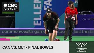 Final bowls of Kelly McKerihen's women's singles sectional match against Malta at Glasgow 2026