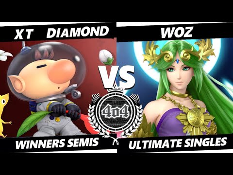 4o4 Smash Monthly 20 - XT Diamond (Olimar) vs GUMP2| Woz (Palutena, Mewtwo) - Winners Semi-Final