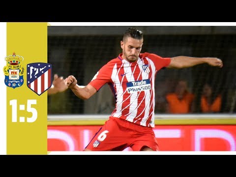 UD Las Palmas - Atlético Madrid 1:5 / Koke und Co. zerlegen Las Palmas