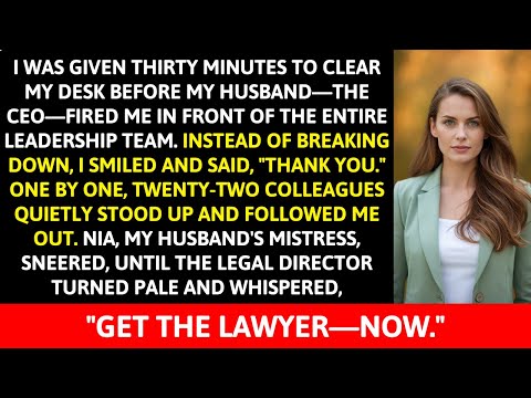 My Billionaire CEO Husband Fired Me In A Luxury Boardroom—My Husband'S Mistress Snickered