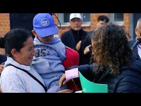 Entrega de 24 viviendas La Paloma.