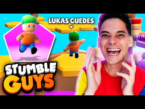 JOGUEI STUMBLE GUYS PELA PRIMEIRA VEZ