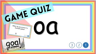 Phonics Game Quiz I oa sound I Phase 3 I Phonics Fun