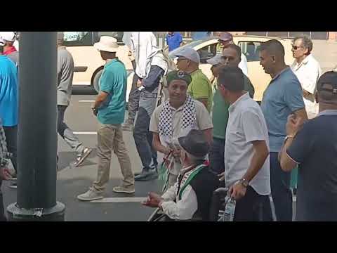 فيديو … لا صوت يعلو على فلسطين… مسيرة بمراكش للتضامن مع غزة