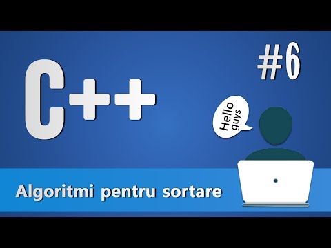 Algoritmi de sortare a unui vector in C++