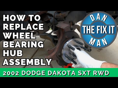 2002 Dodge Dakota SXT Front Wheel Bearing