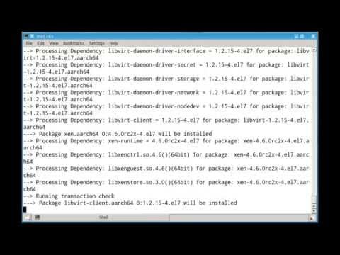 Xen on CentOS 7 aarch64 (ARM 64 bits)