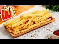 Como Fazer BATATA FRITA IGUAL A Do McDonald S Crocante E Sequinha