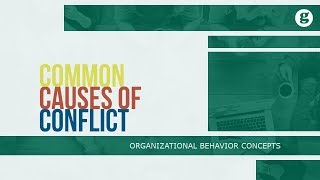 Common Causes of Conflict