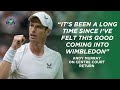 Andy Murray talks about playing in front of Roger Federer & Thiem or Tsitsipas match-up in round two