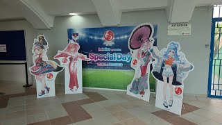 We went for the Hololive Special Day with Albirex Niigata FC (S) collaboration Event