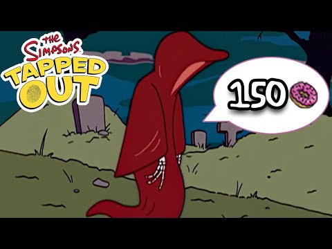 The Simpsons: Tapped Out - The Ghost of Christmas Yet to Come - Premium Character Walkthroughs
