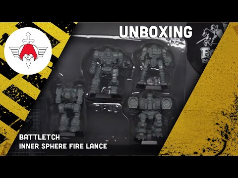 Battletech: Inner Sphere Fire Lance - Unboxing
