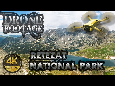 DRONE FOOTAGE | 4K | RETEZAT NATIONAL PARK | ROMANIA | BUCURA LAKE | CINEMATIC VIEW | EPIC MUSIC