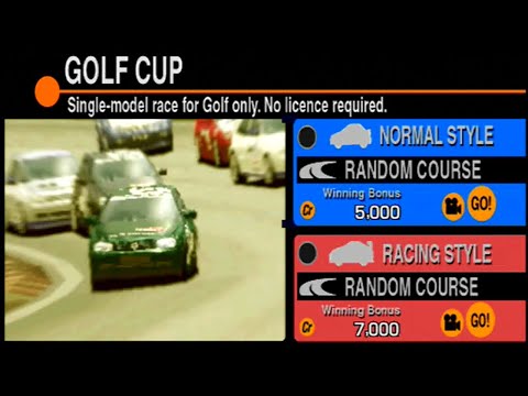 Gran Turismo 2 Walkthrough Part 103 Golf Cup