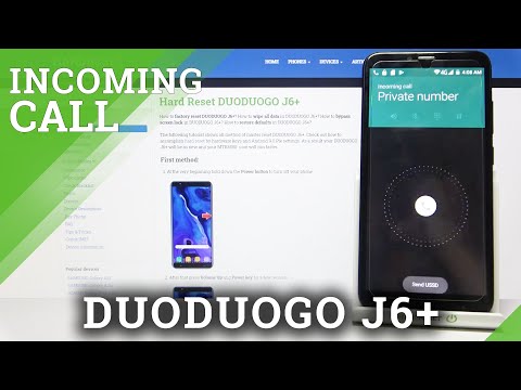 Incoming Call on DuoDuoGo J6+ – Call Animation & Default Ringtone