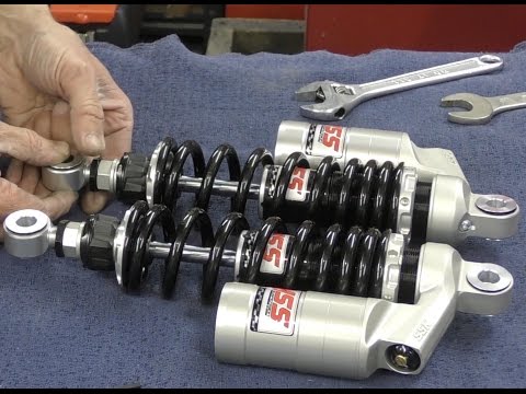 Delboy's Garage, Triumph 'YSS' Suspension Upgrade.!