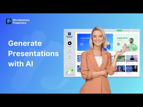 Create Presentations with AI in Minutes | Wondershare Presentory
