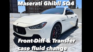 2014-2021 Maserati Ghibli & Quattroporte S Q4 Transfer Case Motor Guide