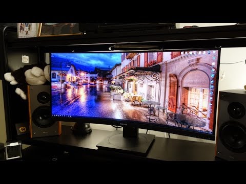 External Review Video dje7ZrXgtxc for Philips 346B1C 34" UW-QHD Curved Ultra-Wide Monitor (2019)