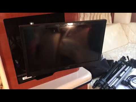 New TV Set Up In 2003 Sea Ray Sundancer 300