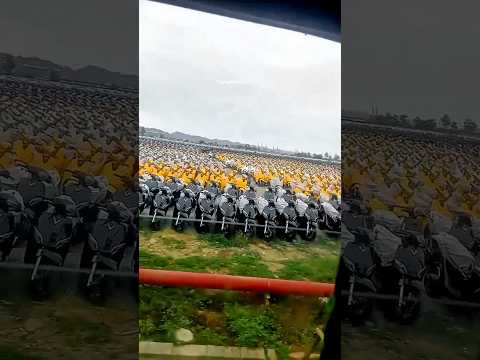 HÌNH ẢNH BÃI XE MÁY ĐIỆN TẬP KẾT LỚN NHẤT HIỆN TẠI