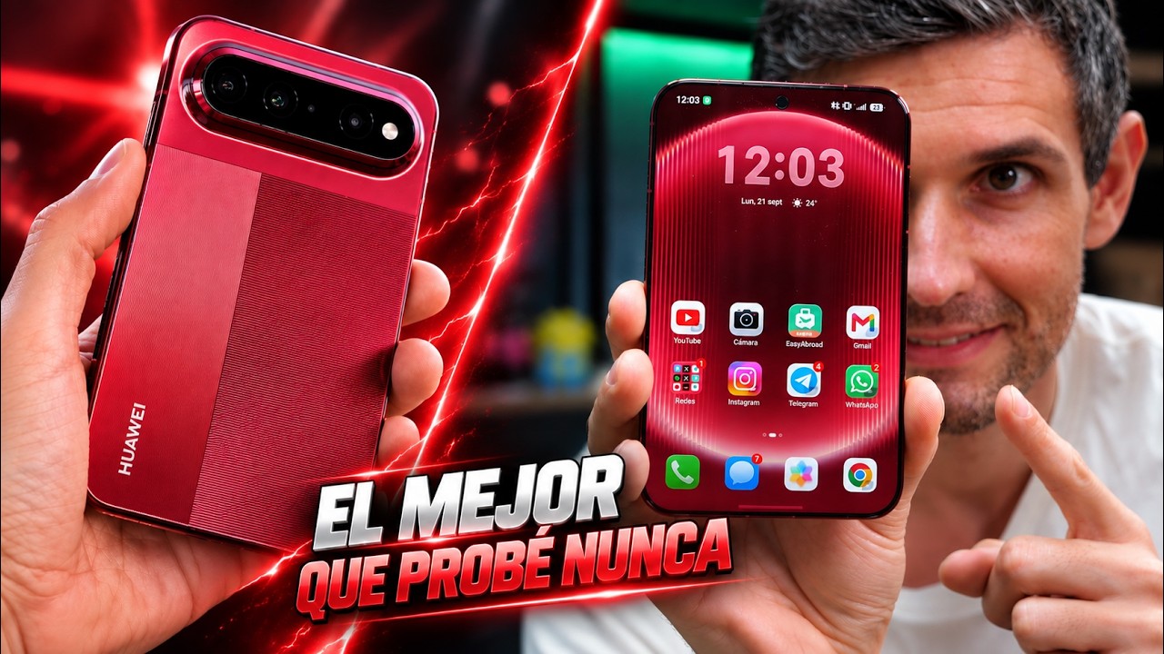 Huawei Pura X VIEW a fondo | El MEJOR que PROBÉ NUNCA