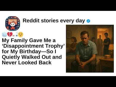 They Gave Me a ‘World’s #1 Disappointment’ Trophy on My Birthday—So I Disappeared Without a Word.