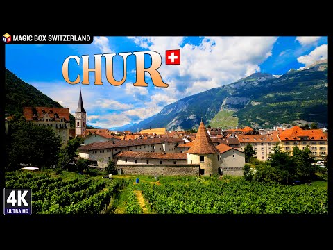Chur 4K 🇨🇭 Relaxing Road Trip from Lenzerheide to Chur & City Walking Tour in Chur Switzerland, Ep#2