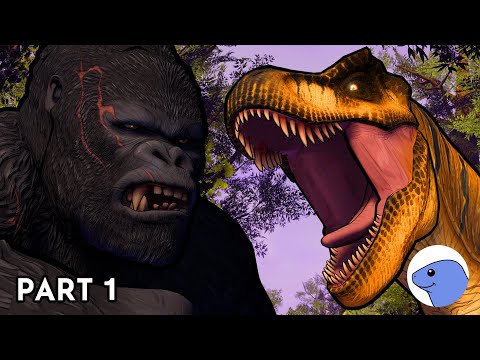 King Kong (2005) vs T.Rex | Animation (Part 1)