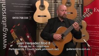 Esteve (Juan Hernandez) Guitar, Mod 8- Perforrned by John Couch