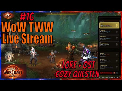 WoW  The War Within: Tage 16, Teil 16: Cozy durch die Lore mit O.S.T. Quest lesen und verlesen