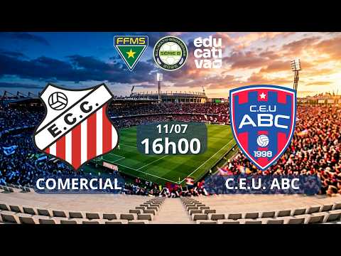 AO VIVO: COMERCIAL X UNIÃO ABC | SUL-MATO-GROSSENSE, SÉRIE B