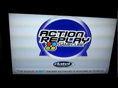 Using your Action Replay Gamecube.