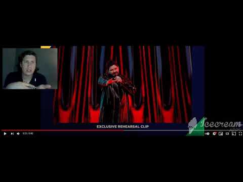 James Newman - Embers - Second Rehearsal - United Kingdom 🇬🇧 - Eurovision 2021 reaction and review