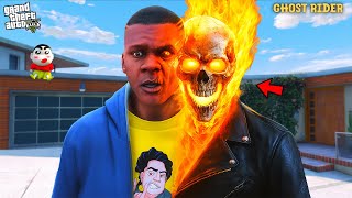 Franklin Turns Into Ghost Rider To Save Shinchan In GTA 5 | Paradox FTW