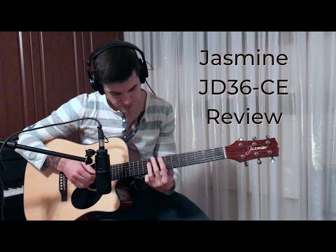 Jasmine JO36CE-NAT | J-Series Acoustic / Electric Orchestra Guitar. New with Full Warranty! image 11