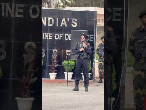 BSF Jaat bhi cha gyeee 🪯🙌🏻 #army #bsf #shortvideo #song #youtubeshorts