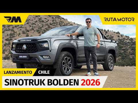 Sinotruk Bolden - Saluden a la 35ª camioneta mediana del mercado chileno