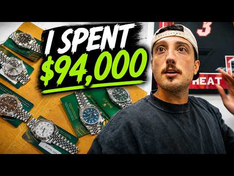 I Spent $94,000 On These Rolex Watches