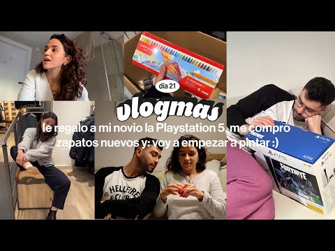 VLOGMAS 21 | I’m left without a boyfriend (I’m giving him a PS5), new shoes and… a surprise!