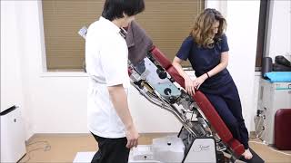 全然痛くない。。矯正ベッドを使った施術！