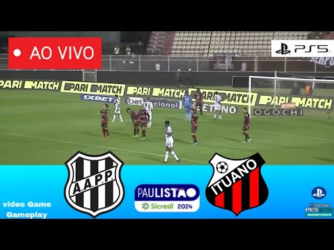 PONTE PRETA 1 x 1 ITUANO | MELHORES MOMENTOS NO PES21