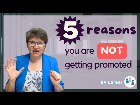 Why Are You Not Getting Promoted as a Business Analyst? - YouTube