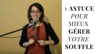 Cours de chant technique vocale - Souffle libre en accord avec la voix - Marie Miault