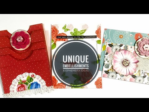 Use Your Scraps 2021 #3 - Easy Embellishments & Ephemera