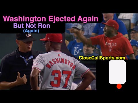 E151 - Johnny Washington (Not Ron) Ejected Leaving Dugout to Argue Vic Carapazza's Lower Strike Call