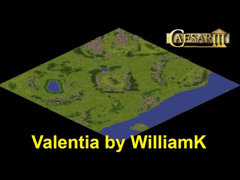 Caesar 3 Augustus Custom map Valentia by WiliamK