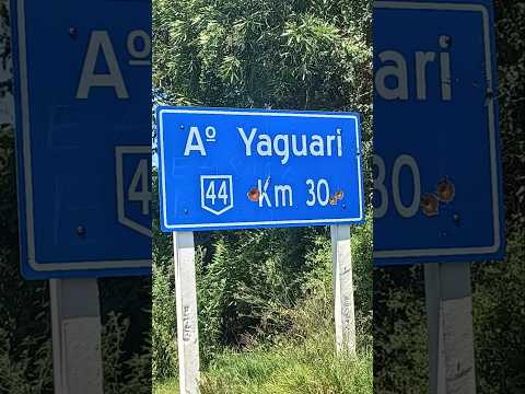 Arroyo Yaguarí , ruta 44 , departamento de Rivera , Uruguay 🇺🇾 . Videitos .