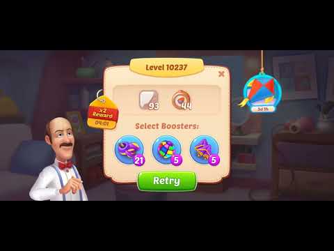 Homescapes || level 10236 || level 10237